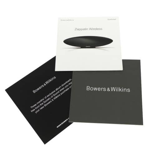 Bowers &Wilkins Literature Pack Global Zd-2B - ZP00809