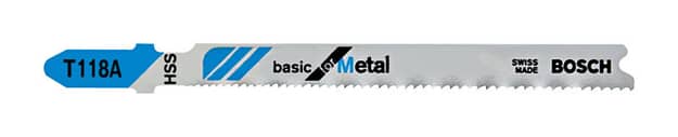 Bosch Tools 3 L X Thick - 17-24 Tpi T-Sha - T118A