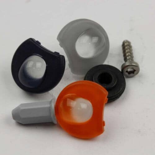 Braun Part# 67030948 Small Parts Set (Silver Black Orange) - Genuine OEM