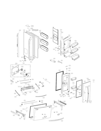 LG Part# 1SZZJA3016C Screw - Customized - Genuine OEM