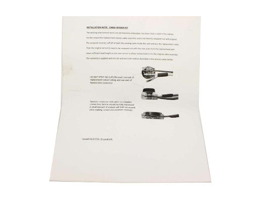Haier Kit Instructions - CABLE-SENSORKIT-NOTE