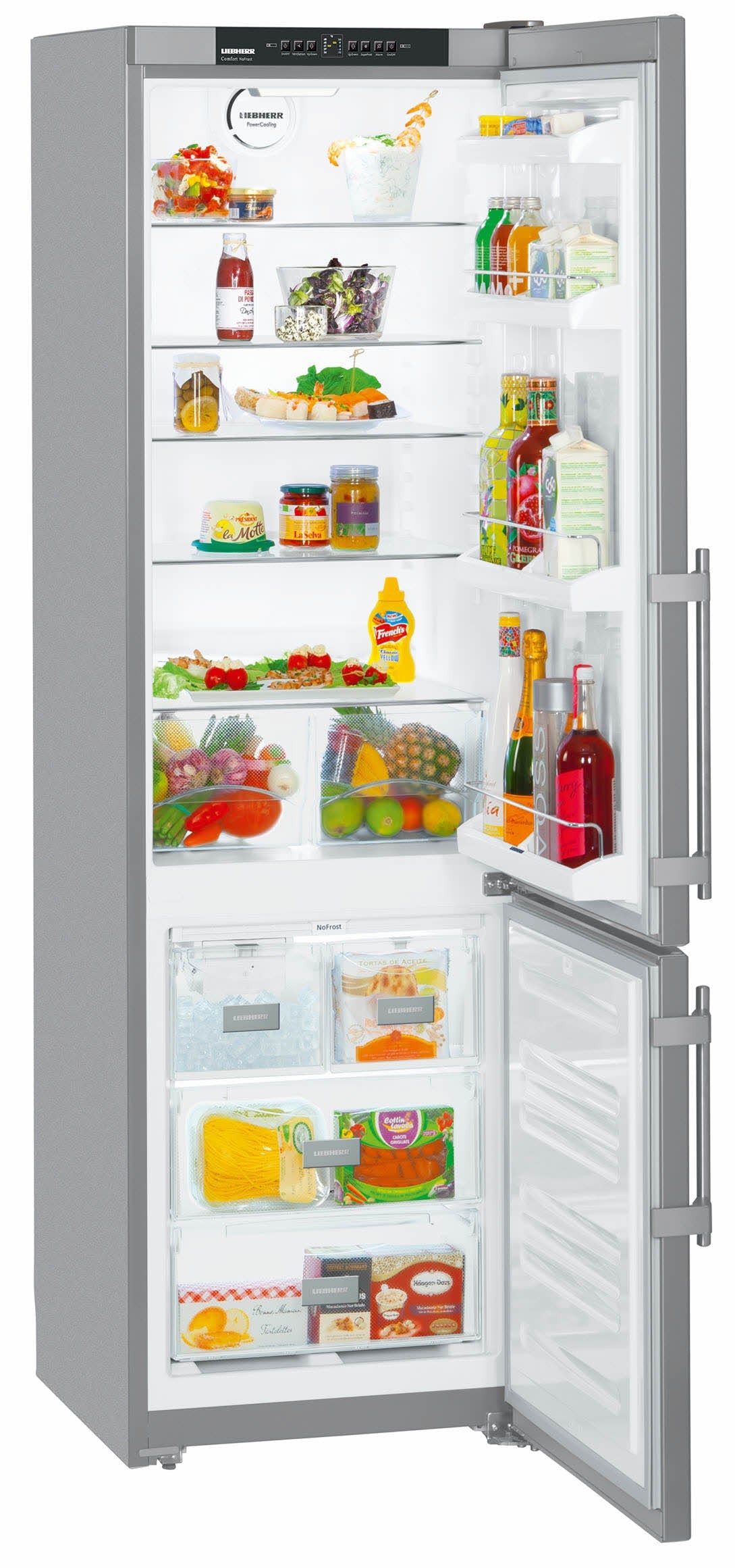 Liebherr CS1350B 24 Inch Bottom-Freezer Refrigerator with 13.0 cu. ft. Capacity