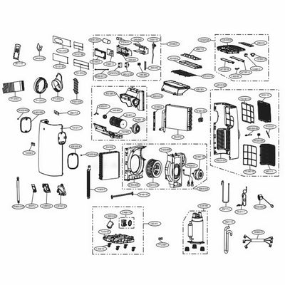 LG Part# COV36133142 Outsourcing AC Motor Assembly - Genuine OEM
