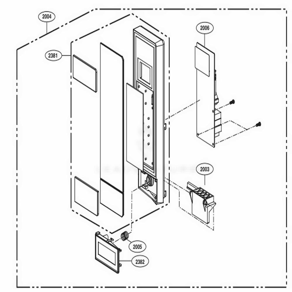 Lg Dishwasher Controller Assembly - ACM75218810