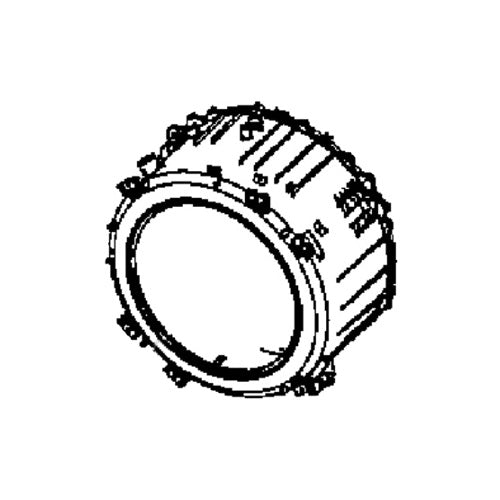 Samsung Part# DC97-19989A Semi Front Tub Assembly - Genuine OEM