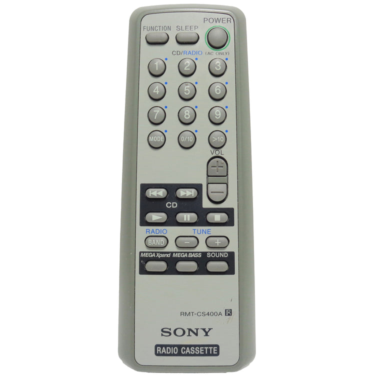Sony Remote Control(Rmt-Cs400A - A-3013-974-A