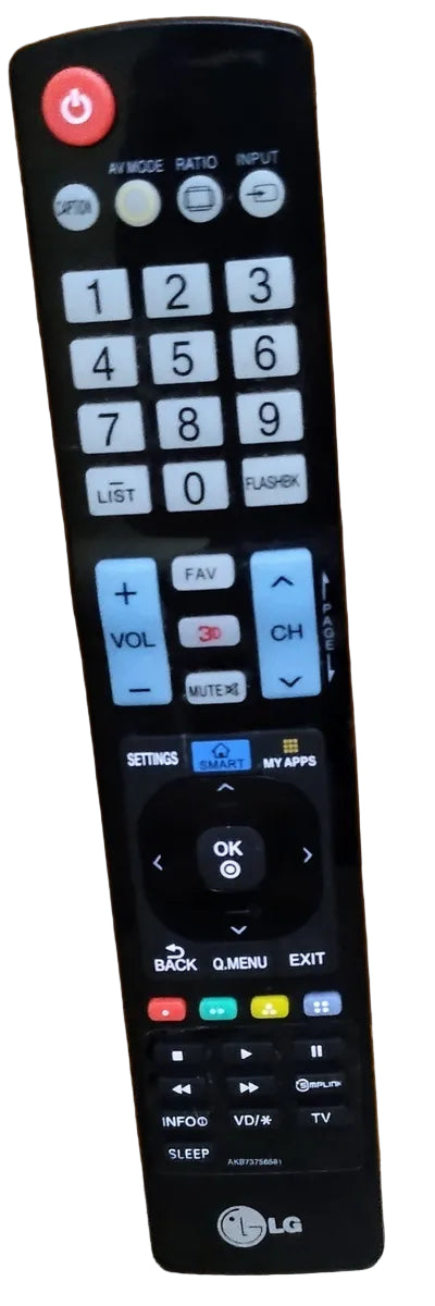LG Remote Controller Assembly - AKB73756568