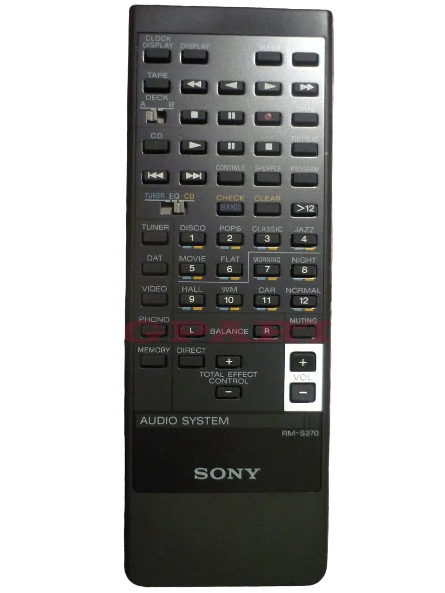 Sony Rm-S270, Remote Control - 1-693-084-11