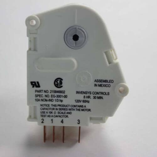 Electrolux Timer-Defrost,60 Hz,120 V,8 Ho - 215846602