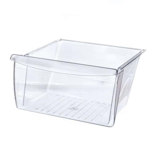 Frigidaire FRS26HR4DW1 Lower Crisper Drawer/Pan - Clear - Genuine OEM