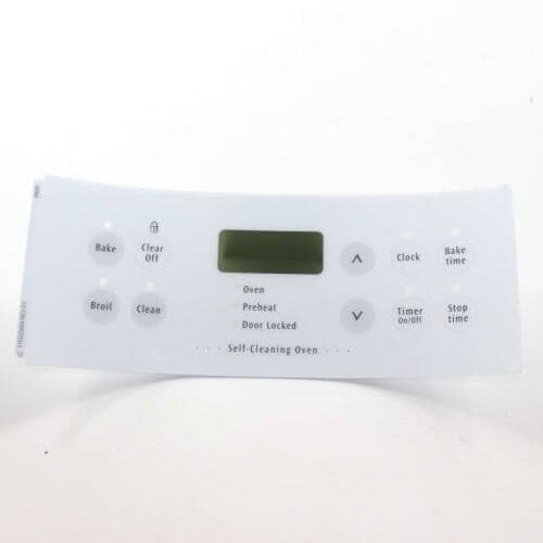 Frigidaire Electric Range - Oven/Stove Oven Touchpad/Control Overlay (White) NGSE3WZAQC