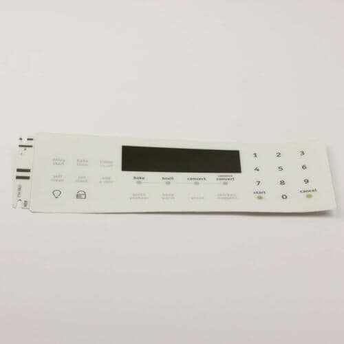 Frigidaire Part# 316419820 Touchpad/Display Overlay (OEM) White