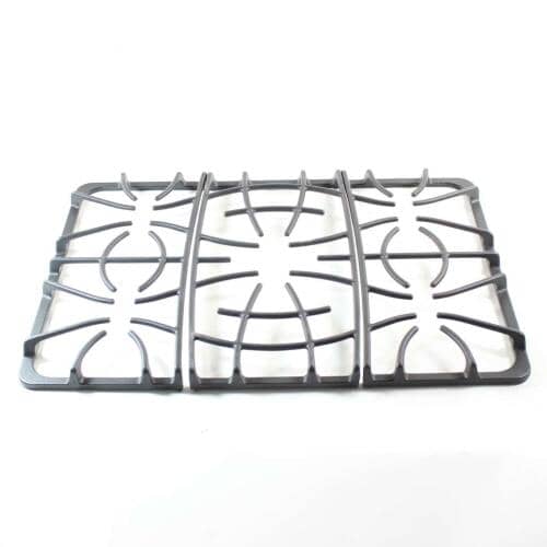 Frigidaire DGGF3042KFC Burner Grate Kit (3 piece - Left, right, and center w/foot pads) - Genuine OEM