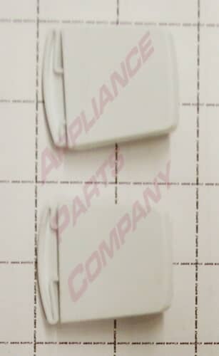 Frigidaire UF21DL3 Door Handle End Cap Set (White) - Genuine OEM