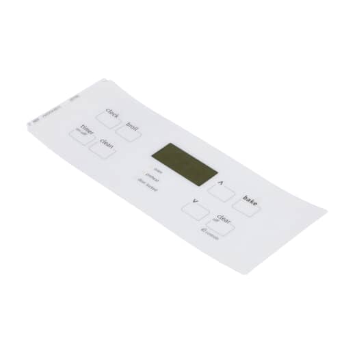 Frigidaire Range Control Panel Overlay 316419134