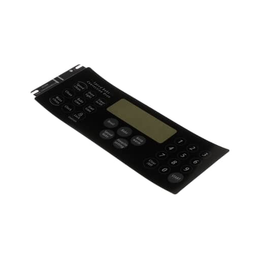 Frigidaire FGFLMC55GCG Touchpad Panel Overlay - Black - Genuine OEM