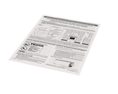 Electrolux Installation Instructions - 316454912
