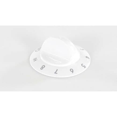 Frigidaire FEC3X8XHSA Burner Control Knob (White) - Genuine OEM
