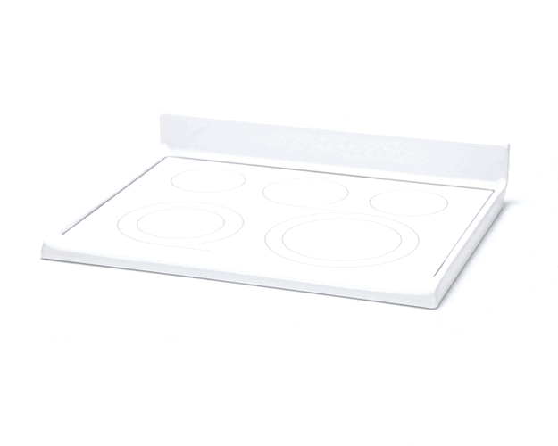 Electrolux Main Top Assy,Glass/Steel,Whit - 318394213