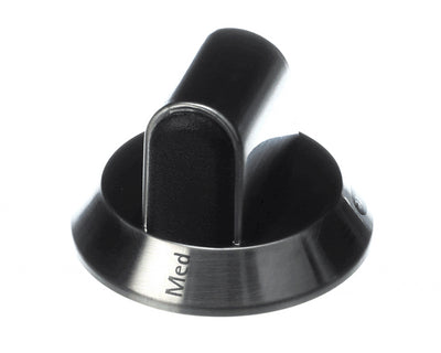 Frigidaire Part# 318602601 Surface Burner Control Knob (OEM) Stainless