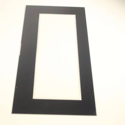 Frigidaire FMV152KSA Outer Door Glass Panel - Black - Genuine OEM
