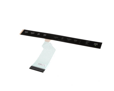 Frigidaire Dishwasher Control Panel Overlay/Touchpad (Black) FGBD2434PF1A