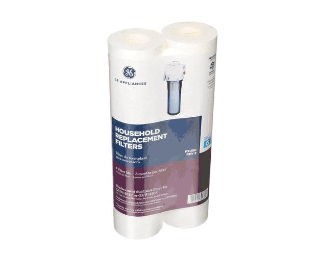 GE Water Filtration System Whole Home System Replacement Filter Set (2pack) GXWH08C
