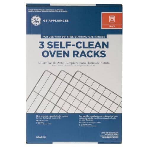 GE Part# JXRACK3G Self Clean Range Racks (OEM)
