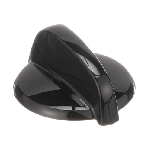 GE Part# WB03K10216 Burner Control Knob (OEM) Black