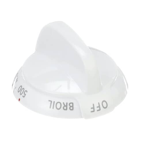 GE Part# WB03K10231 Temperature Control Knob (OEM) White