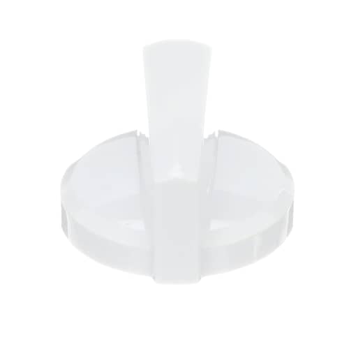 GE Cooking Product Control Knob Assembly (Glossy White) WB03X20284