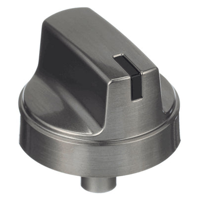 GE Cooktop Burner Control Knob (Stainless JGP5030SL1SS