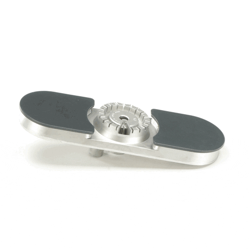 GE Dual Oval Burner and End Cap WB16X28965