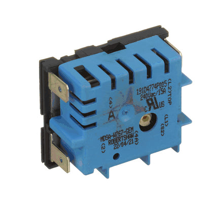 GE Dual Surface Burner Infinite Switch (Front Right) JB640DF6CC