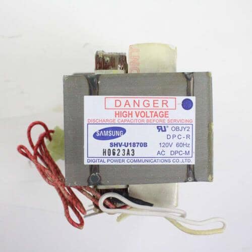 GE Microwave Transformer - High Voltage JVM1850DMCC01