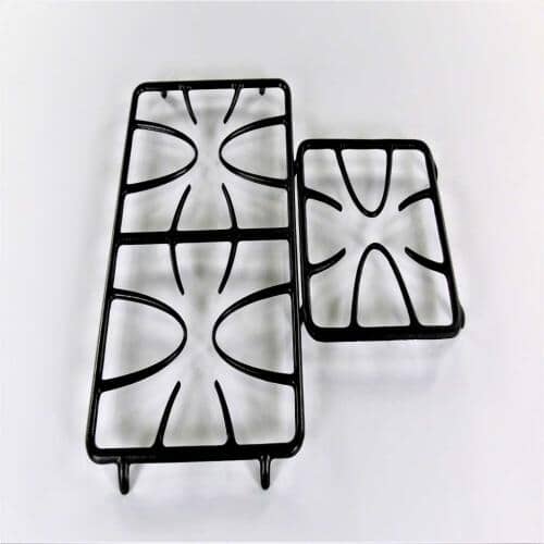 GE Cooktop Burner Grate Kit (Black) JGP633DET1WW
