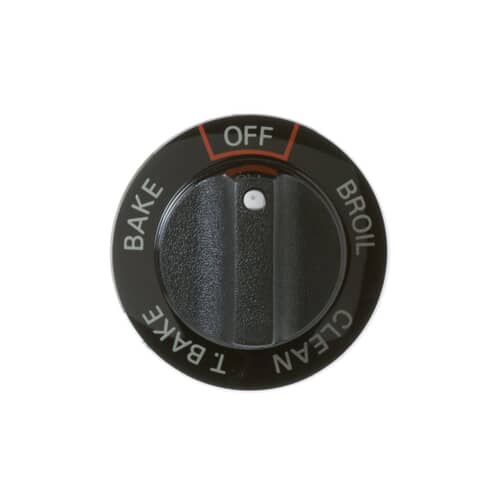 GE Range - Oven/Stove Selector Knob (Black) JGBP24GEJA