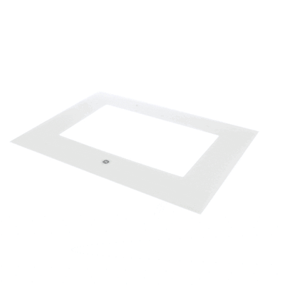 GE Outer Oven Door Glass -White JB640DF2WW