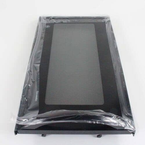 GE Part# WB56X10430 Door Assembly (OEM) Black