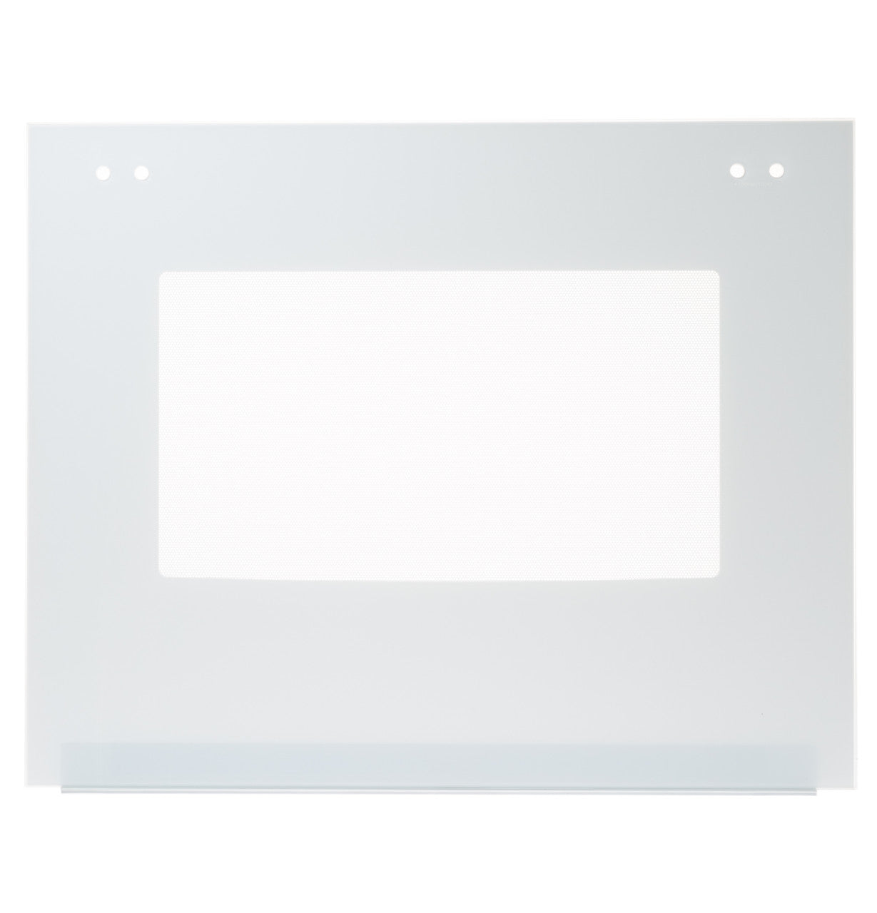 GE Door Glass Assembly (White) WB56X33710