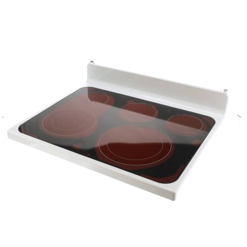 GE Glass Cooktop Assembly (White) WB62X25977