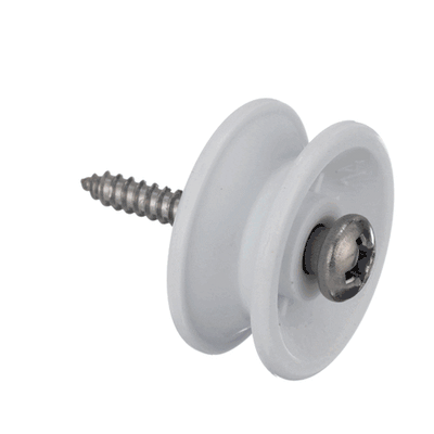 GE Part# WD12X332 Upper Dish Rack Roller Assembly (OEM)