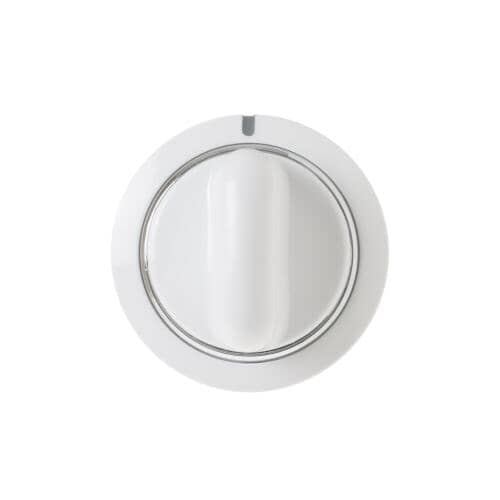 GE Part# WE01X10168 Timer Control Knob (OEM) White
