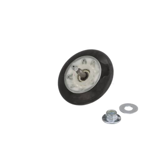 GE Drum Support Roller with Axle WE03X10008