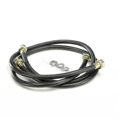 GE Part# WH41X10207 Rubber Inlet Hose (OEM) 2 Pack 4 inch