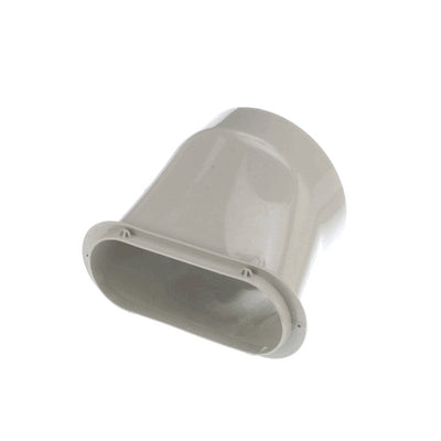 GE Part# WJ76X26219 Flat Exhaust Duct Connector - Genuine OEM