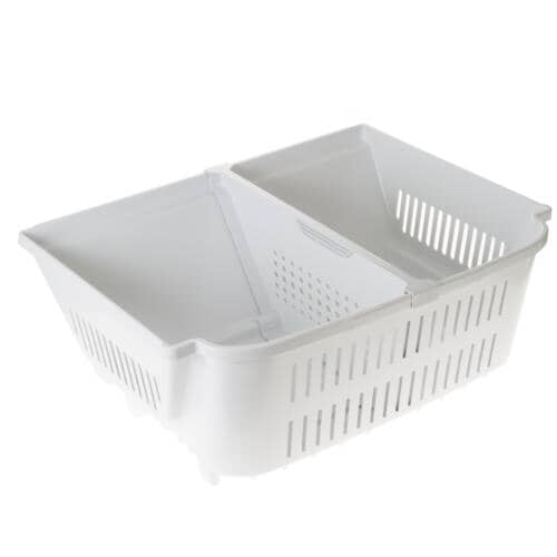 GE Part# WR21X10249 Bottom Basket Assembly (OEM)