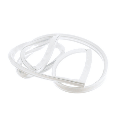 GE Refrigerator and Freezer Door Seal/Gasket - White WR24X10156