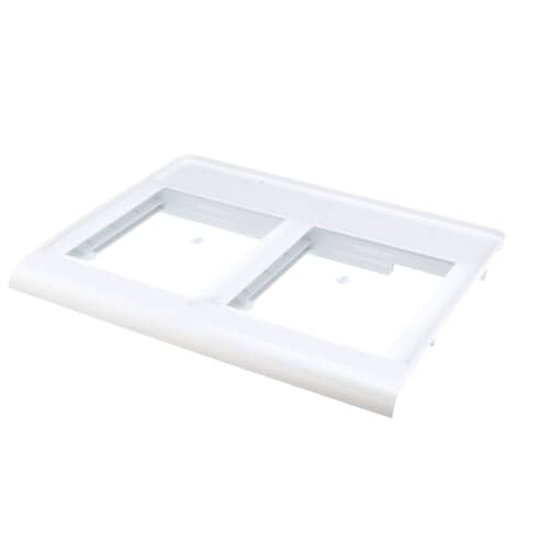 GE Refrigerator Vegetable Pan Cover w/Glass GTH17DBC2RBB