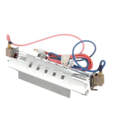 GE Part# WR51X10031 Defrost Heater Assembly w/Thermostat (OEM)